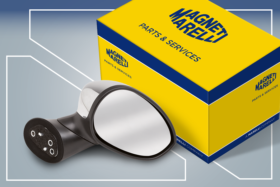 Rétroviseur extérieur OEM, qualité équipement d’origine, Magneti Marelli Parts & Services